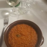 Tomatoe bread soup  at Trattoria Enzo e Piero in Florence