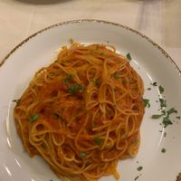The spaghetti  at Trattoria Enzo e Piero in Florence