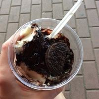 Oreo ice crea at I Krowa Cala in Gdynia