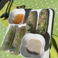Sommerrollen und Rollen mit Veggie-Fisch  at Well Being II in Cologne