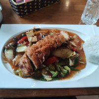 Vegan duck at Well Being II in Cologne