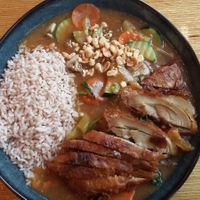 Vegane Ente at Well Being II in Cologne