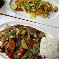 Gebratener Curry Reis  at Well Being II in Cologne