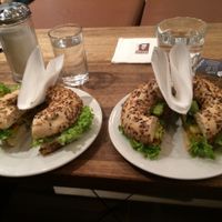 Vegan Bagels  at Coffee Fellows in Nuremberg