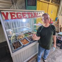 The man himself. Handi. Such a legend. at Vegetarian Restaurant in Jakarta