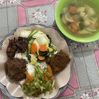   at Vegetarian Restaurant in Jakarta