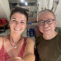   at Vegetarian Restaurant in Jakarta