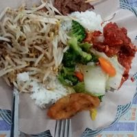 . at Vegetarian Restaurant in Jakarta