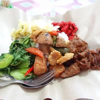 Fantastic lunch for less than 4 USD. at Vegetarian Restaurant in Jakarta