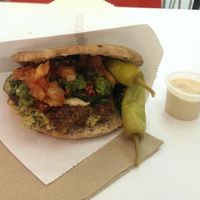falafel pita  at Amsterdam Falafelshop - L'Enfant Plaza in Washington