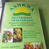 Sign in doorway at Ashkha in Arequipa