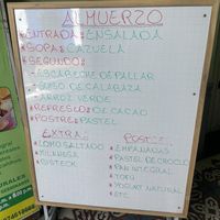 Lunch options  at Ashkha in Arequipa