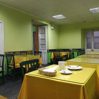 Restaurant inside at Ashkha in Arequipa