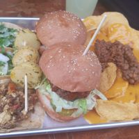 Sampler at VeganMunch in Monterrey
