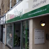 banks holiday, boooo at Roots Vegetarian Cafe in Lancaster