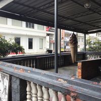 Balcony seating   at The Soya Centre in Kandy