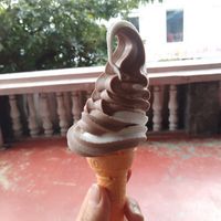 Mixed flavour ice cream at The Soya Centre in Kandy