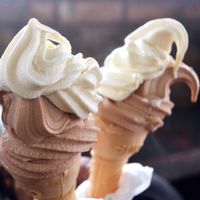 These soy ice-creams are just heavenly! at The Soya Centre in Kandy