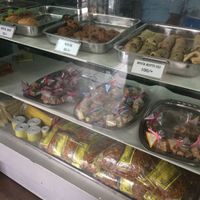 Vegan snacks. Try the chinese rolls! at The Soya Centre in Kandy