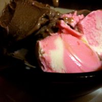 Vegan soy ice-cream! at The Soya Centre in Kandy