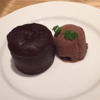 Delicious desert at Cosme Kitchen Cafe in Kyoto