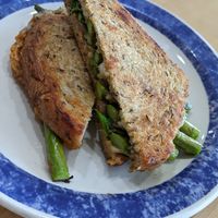 Asparagus Sandwich at Fortuitea Cafe and Bakery in Washington