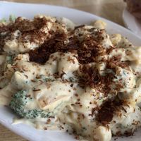 The absolute BEST vegan/GF Mac and cheese EVER!!  at Fortuitea Cafe and Bakery in Washington