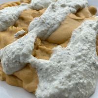 Buffalo Chickpea Mac & Cheese (gf)  at Fortuitea Cafe and Bakery in Washington