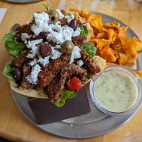 Impossible Gyro at Fortuitea Cafe and Bakery in Washington