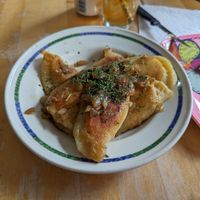 Pierogi perfection! No like really really. at Fortuitea Cafe and Bakery in Washington