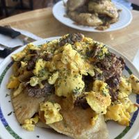Pierogis  at Fortuitea Cafe and Bakery in Washington