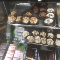 Cupcakes and brownies.  at Fortuitea Cafe and Bakery in Washington