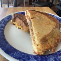 Fortuitea - jackfruit brisket panini  at Fortuitea Cafe and Bakery in Washington