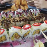 Sushi at Green Roll - Ahad Ha'Am St in Tel Aviv