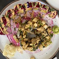 Sushi from “special” menu  at Green Roll - Ahad Ha'Am St in Tel Aviv