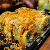 Great texture at Green Roll - Ahad Ha'Am St in Tel Aviv