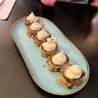 Sushi Desert - banana and toffee  at Green Roll - Ahad Ha'Am St in Tel Aviv