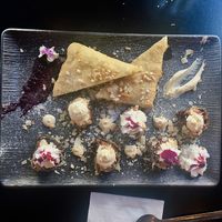 Sushi dessert at Green Roll - Ahad Ha'Am St in Tel Aviv