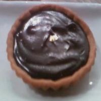 chocolate tart at M Cafe in Los Angeles