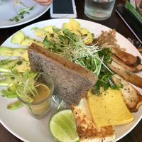 Avocado platter  at Bubbles Live in Chiang Mai