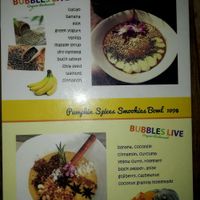 Smoothie Bowls at Bubbles Live in Chiang Mai