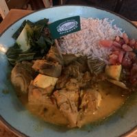 Brazilian curry.   at Las Iguanas in Cambridge