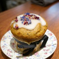 Muffin at Un Piano dans la Theiere in Orleans