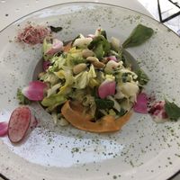 Salad at Un Piano dans la Theiere in Orleans