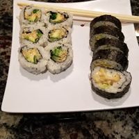 Greenhouse and Arty Party rolls at Off the Hook Sushi in South Lake Tahoe