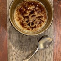 Creme brûlée  at Organic Table by Lapaz in Tokyo