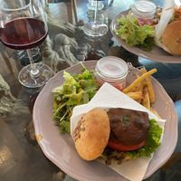 Lapaz burger  at Organic Table by Lapaz in Tokyo