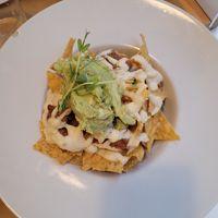 Nachos at El Vergel Veggie Restaurant in Tarragona