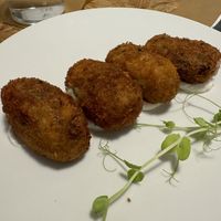 Croquetones  at El Vergel Veggie Restaurant in Tarragona