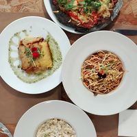 Plats principals at El Vergel Veggie Restaurant in Tarragona